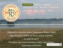 Tablet Screenshot of galeriakresy.pl